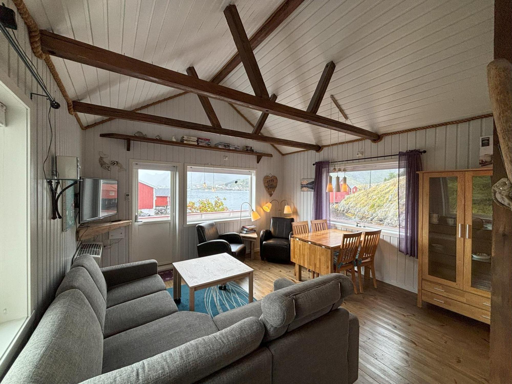 Buodden Rorbuer - Fisherman Cabins Sørvågen Bagian luar foto