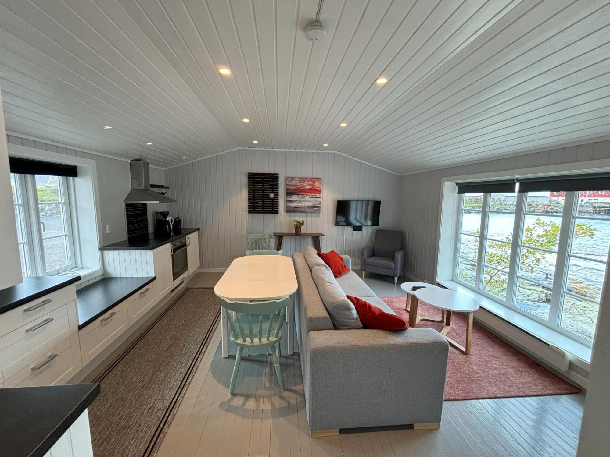 Buodden Rorbuer - Fisherman Cabins Sørvågen Bagian luar foto