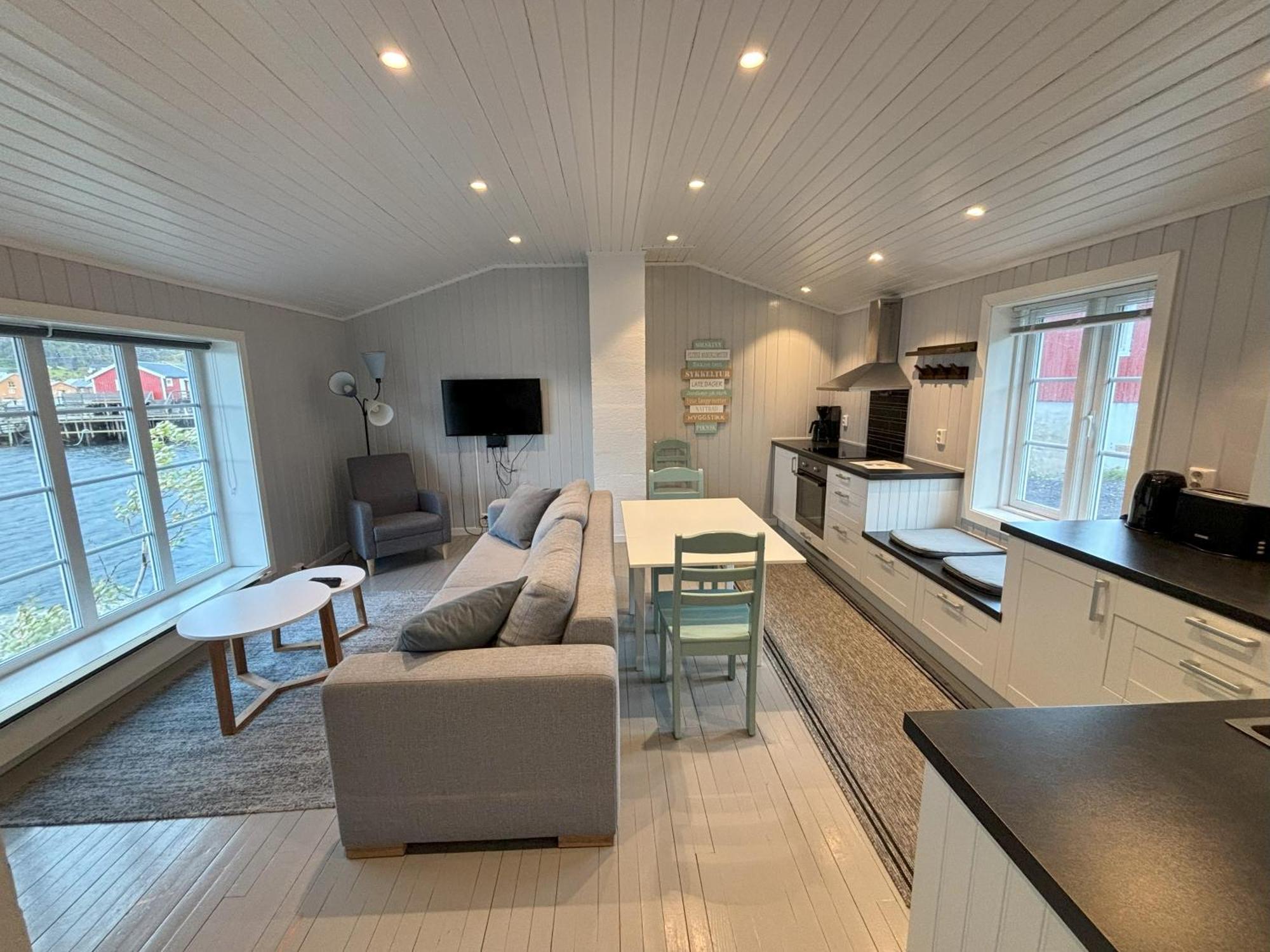 Buodden Rorbuer - Fisherman Cabins Sørvågen Bagian luar foto